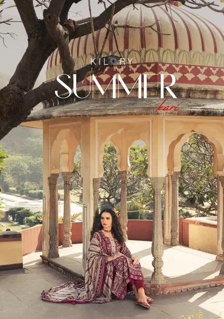 Summer Kari By Kilory Cambric Cotton Printed Salwar Suits Wholesale In India